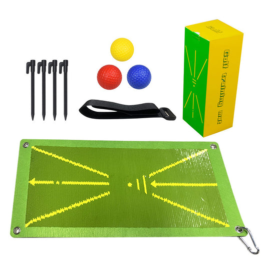 Golf Swing Divot Responsive Matt